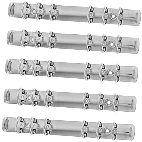 GARIOUANS 5Stücke Ring Binder Mechanismus Lose für Notizbuch Planer Austauschmechanismus und Leicht für Büro und Schule von GARIOUANS