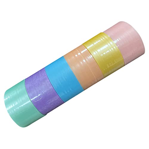 GARIOUANS 6 Rollen Klebriges Kugelband Farben Stressreduzierendes DIY Klebeband für Leicht Tragbar Langlebig als Geeignet GARIOUANS 6 Rollen Klebriges Kugelband Farben Stressreduzierendes DIY Klebeband für Leicht Tragbar Langlebig als Geeignet von GARIOUANS