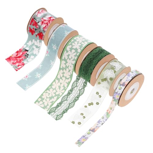 GARIOUANS 6 Rollen Sechs Geschenkband Dekoratives Wickelband für Diy Bastelprojekte pro für Verpackungen Hochzeiten Geburtstagsfeiern und Besondere Anlässe GARIOUANS 6 Rollen Sechs Geschenkband Dekoratives Wickelband für Diy Bastelprojekte pro für Verpackungen Hochzeiten Geburtstagsfeiern und Besondere Anlässe von GARIOUANS