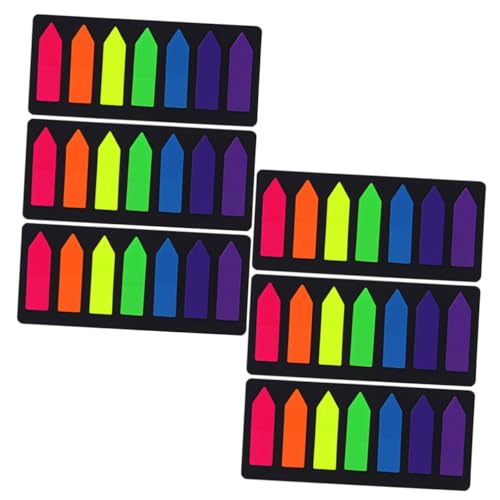 GARIOUANS 6 Sätze Fluoreszierende Haftnotizen Teilig Selbstklebend Doppelseitig Farbig Praktische Bürobedarf Schreibwaren für Schule und Büro Vielseitige Markierungsstreifen GARIOUANS 6 Sätze Fluoreszierende Haftnotizen Teilig Selbstklebend Doppelseitig Farbig Praktische Bürobedarf Schreibwaren für Schule und Büro Vielseitige Markierungsstreifen von GARIOUANS
