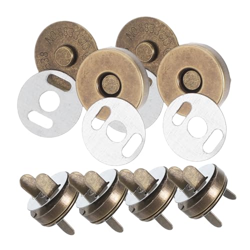 GARIOUANS 6 Sätze Knopfblumenhandwerk Druckknöpfe Magnetknopfhemd Knopfverschluss Schnappt Knöpfe Zum Nähen Geldbörse Mit Magnetverschluss Magnetischer Schulter Schulterschaft Eisen Golden GARIOUANS 6 Sätze Knopfblumenhandwerk Druckknöpfe Magnetknopfhemd Knopfverschluss Schnappt Knöpfe Zum Nähen Geldbörse Mit Magnetverschluss Magnetischer Schulter Schulterschaft Eisen Golden von GARIOUANS
