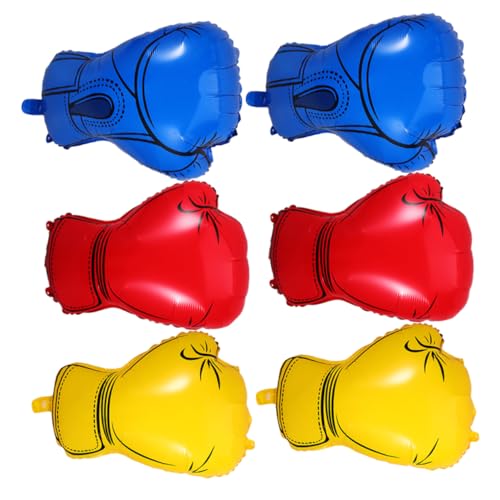 GARIOUANS 6 Stück Bunte Partydekoration für Box und Wrestling Themenpartys für Jungengeburtstage und Sportveranstaltungen von GARIOUANS