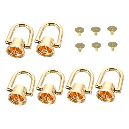 GARIOUANS 6 Stück D Ring Schnallen aus Langlebiger Legierung Multifunktional für Taschenzubehör Rucksäcke Gürtel und DIY Handtaschen Einfach zu Montieren Robust und Vielseitig Einsetzbar GARIOUANS 6 Stück D Ring Schnallen aus Langlebiger Legierung Multifunktional für Taschenzubehör Rucksäcke Gürtel und DIY Handtaschen Einfach zu Montieren Robust und Vielseitig Einsetzbar von GARIOUANS