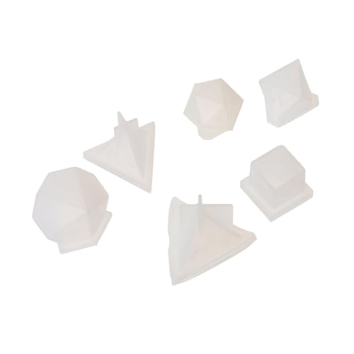 GARIOUANS 6 Stück DIY Silikonformen für Teiliges Würfelset Epoxidharz Gießwerkzeug für Kreative Projekte Wiederverwendbar Einfach zu Reinigen für Spieleliebhaber und Bastelprojekte GARIOUANS 6 Stück DIY Silikonformen für Teiliges Würfelset Epoxidharz Gießwerkzeug für Kreative Projekte Wiederverwendbar Einfach zu Reinigen für Spieleliebhaber und Bastelprojekte von GARIOUANS