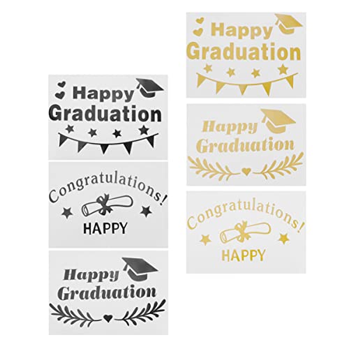GARIOUANS 6 Stück Dekorative Ballonaufkleber für Abschlussfeier Selbstklebende Sticker für Partydekoration für Fotos und Festliche Anlässe Transparent und Vielseitig Verwendbar GARIOUANS 6 Stück Dekorative Ballonaufkleber für Abschlussfeier Selbstklebende Sticker für Partydekoration für Fotos und Festliche Anlässe Transparent und Vielseitig Verwendbar von GARIOUANS