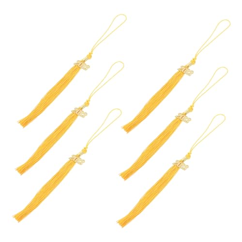GARIOUANS 6 Stück Doktorhut Quasten Zubehör Teiliges Dekorative GARIOUANS 6 Stück Doktorhut Quasten Zubehör Teiliges Dekorative von GARIOUANS
