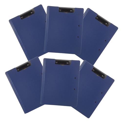 GARIOUANS 6 Stück Klemmbrett Ordner Teilig mit Doppelclip Beidseitig Nutzbar Horizontal Vertikal Leichter Faltbarer Schreibunterlage Ordner für Lehrer Büro Konferenz und Organisation GARIOUANS 6 Stück Klemmbrett Ordner Teilig mit Doppelclip Beidseitig Nutzbar Horizontal Vertikal Leichter Faltbarer Schreibunterlage Ordner für Lehrer Büro Konferenz und Organisation von GARIOUANS