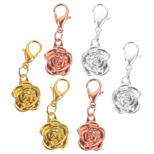 GARIOUANS 6 Stück Magnetverschluss für Armbänder und Design DIY Schmuckverschluss Silber Gold Roségold Magnetische Schließe für Schmuckherstellung und Bastelprojekte von GARIOUANS