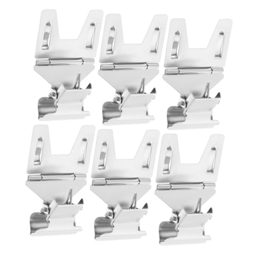 GARIOUANS 6 Stück Preisschildhalter aus mit Galvanisierung Stabile Werbeclips für Supermarkt und Einzelhandel Kompakte Etikettenklemmen zur Sicheren Produktpräsentation und Effektiven GARIOUANS 6 Stück Preisschildhalter aus mit Galvanisierung Stabile Werbeclips für Supermarkt und Einzelhandel Kompakte Etikettenklemmen zur Sicheren Produktpräsentation und Effektiven von GARIOUANS