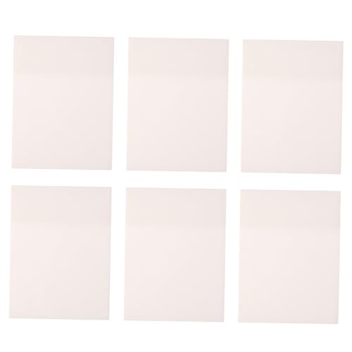 GARIOUANS 6 Stück Selbstklebend pro Block Durchsichtige Memo Pads für Büro Schule Planer und Nachrichtenerinnerung Wiederablösbar und Leicht Tragbar GARIOUANS 6 Stück Selbstklebend pro Block Durchsichtige Memo Pads für Büro Schule Planer und Nachrichtenerinnerung Wiederablösbar und Leicht Tragbar von GARIOUANS