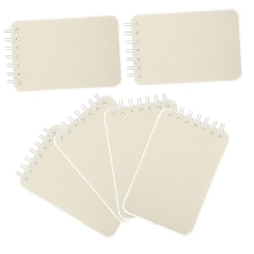 GARIOUANS 6 Stück Spiralnotizbücher Klein Linierte Taschen Notizhefte mit Umklappbarer Spiralbindung für Schule Büro Reise Notizen und Skizzen Praktisch Handlich GARIOUANS 6 Stück Spiralnotizbücher Klein Linierte Taschen Notizhefte mit Umklappbarer Spiralbindung für Schule Büro Reise Notizen und Skizzen Praktisch Handlich von GARIOUANS