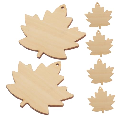 GARIOUANS 6 Stück Teiliges Ahornblatt Holzornament Glatte Oberfläche Splintfrei Vielseitig für DIY Herbstdekoration Kindersicheres Bastelmaterial aus Robustem Ahornholz GARIOUANS 6 Stück Teiliges Ahornblatt Holzornament Glatte Oberfläche Splintfrei Vielseitig für DIY Herbstdekoration Kindersicheres Bastelmaterial aus Robustem Ahornholz von GARIOUANS