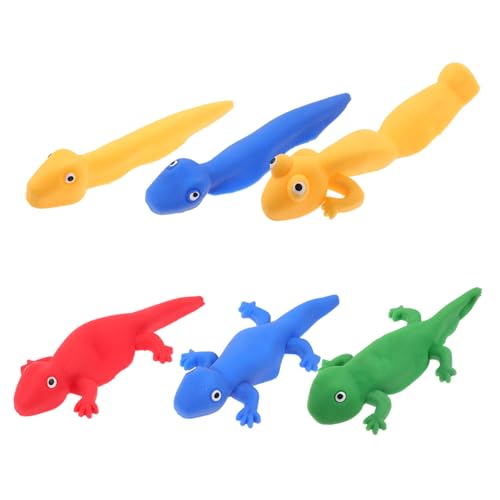 GARIOUANS 6 Stück Teiliges Finger Schleuder mit Lustigen Tiermotiven Interaktives Kinderspielzeug für Drinnen und Draußen Praktisches Partyspielzeug zum Fingerschnippen und Weitwurf von GARIOUANS