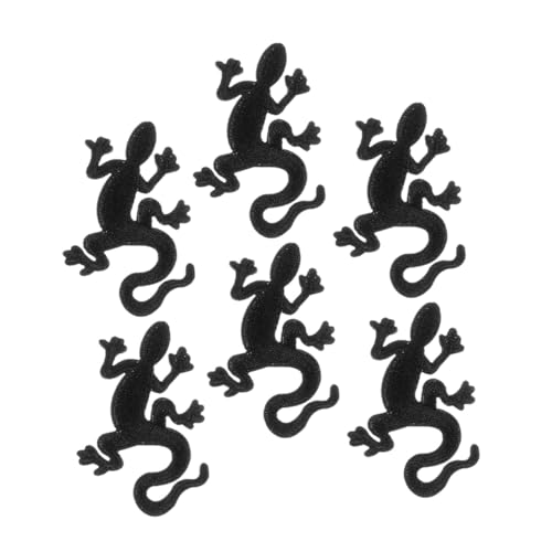 GARIOUANS 6 Stück Teiliges Gecko Aufnäher zum Aufbügeln Bestickte Kleidungspatches für Jacken Taschen Mäntel Vielseitig Einfach Anzubringen Dekorative Reparaturflicken für DIY Mode GARIOUANS 6 Stück Teiliges Gecko Aufnäher zum Aufbügeln Bestickte Kleidungspatches für Jacken Taschen Mäntel Vielseitig Einfach Anzubringen Dekorative Reparaturflicken für DIY Mode von GARIOUANS