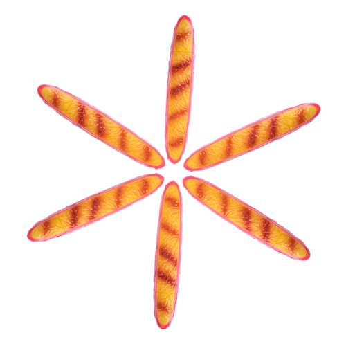 GARIOUANS 6 Stück Teiliges Hot Dog Kugelschreiber Lustige Cartoonartige Schreibstifte für Schüler Glattes Schreibvergnügen Vielseitig als Unterschrifts Schreibtischstifte Kreative Büro von GARIOUANS