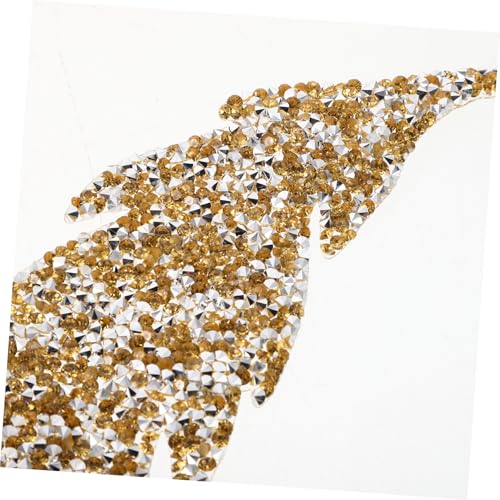 GARIOUANS 6 Stück Teiliges Leaf Rhinestone Iron Patches Bling Applikationen Glitzernde Hotfix Aufnäher für Kleidung Leder Schuhe DIY Dekoration Reparatur GARIOUANS 6 Stück Teiliges Leaf Rhinestone Iron Patches Bling Applikationen Glitzernde Hotfix Aufnäher für Kleidung Leder Schuhe DIY Dekoration Reparatur von GARIOUANS