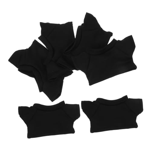GARIOUANS 6 Stück Teiliges Mini Bären T Shirts aus Baumwolle Klassisch Rundhalsig DIY Plüschbären Kleidung Weiche Stofftierbekleidung für Kuscheltier Vielseitig für Puppen und Bärenoutfits GARIOUANS 6 Stück Teiliges Mini Bären T Shirts aus Baumwolle Klassisch Rundhalsig DIY Plüschbären Kleidung Weiche Stofftierbekleidung für Kuscheltier Vielseitig für Puppen und Bärenoutfits von GARIOUANS