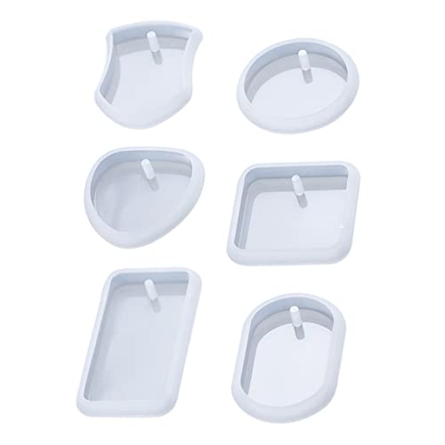 GARIOUANS 6 Stück Teiliges Silikonform für Schlüsselanhänger Bequeme Gießharz Muster für Diy Anhänger Silikonformen für Basteln Schmuckherstellung und Dekoration GARIOUANS 6 Stück Teiliges Silikonform für Schlüsselanhänger Bequeme Gießharz Muster für Diy Anhänger Silikonformen für Basteln Schmuckherstellung und Dekoration von GARIOUANS