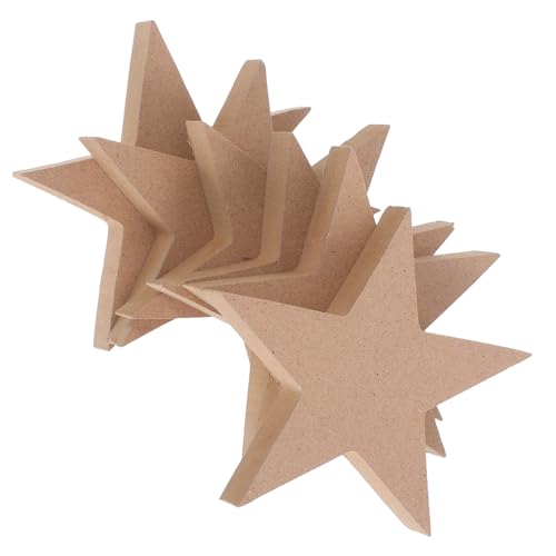 GARIOUANS 6 Stück Unvollendete Holzsterne zum Basteln DIY Holzornamente Bemalbare Naturholz Sterne für Weihnachtsdeko Hochzeiten Party und Geschenkideen Vielseitig Verzierbar Aufhängen GARIOUANS 6 Stück Unvollendete Holzsterne zum Basteln DIY Holzornamente Bemalbare Naturholz Sterne für Weihnachtsdeko Hochzeiten Party und Geschenkideen Vielseitig Verzierbar Aufhängen von GARIOUANS