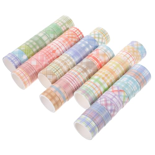 GARIOUANS 60 Rollen Teiliges Washi Tape Set Buntes DIY Klebeband Dekoratives Scrapbooking Bastelband Leicht Abreißbar für Tagebuch Planer Geschenkverpackung Hochwertiges Papierklebeband von GARIOUANS