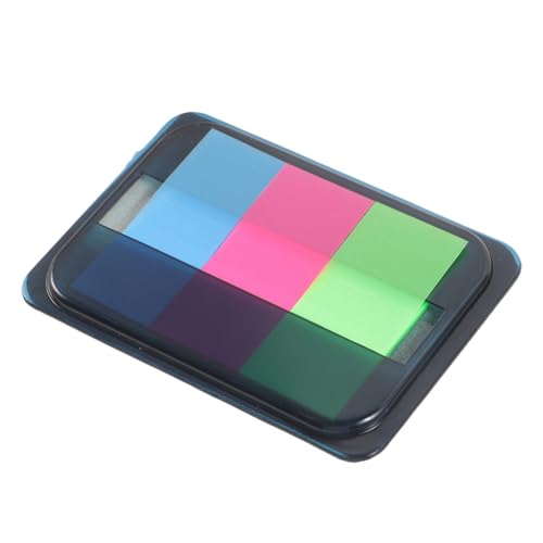 GARIOUANS 60 Stück Neon Haftnotizen Farbige Selbstklebende Index Tabs Beschreibbare Seitenmarker in Leuchtenden Farben Transparent Haftende Notizzettel für Bücher Dokumente Lernen und GARIOUANS 60 Stück Neon Haftnotizen Farbige Selbstklebende Index Tabs Beschreibbare Seitenmarker in Leuchtenden Farben Transparent Haftende Notizzettel für Bücher Dokumente Lernen und von GARIOUANS