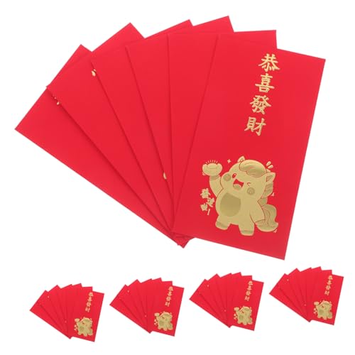 GARIOUANS 60 Stück Rotes Geldpaket Chinesische Rote Umschläge Roter Umschlag Zum Mondjahr Vietnamesisches Neujahrsdekor Vietnamesische Geldumschläge Vietnamesische GARIOUANS 60 Stück Rotes Geldpaket Chinesische Rote Umschläge Roter Umschlag Zum Mondjahr Vietnamesisches Neujahrsdekor Vietnamesische Geldumschläge Vietnamesische von GARIOUANS