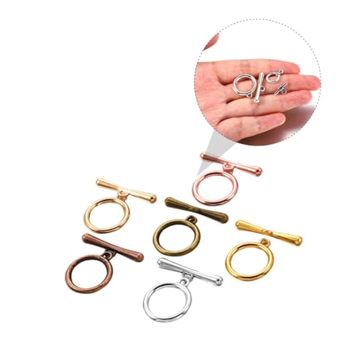 GARIOUANS 60 Stück Teiliges DIY Schmuckverschluss Set Bunte Ot Knöpfe mit Glänzender Oberfläche für Armband und Halskettenherstellung Vielseitiges Schmuckzubehör für Kreative Bastelprojekte GARIOUANS 60 Stück Teiliges DIY Schmuckverschluss Set Bunte Ot Knöpfe mit Glänzender Oberfläche für Armband und Halskettenherstellung Vielseitiges Schmuckzubehör für Kreative Bastelprojekte von GARIOUANS