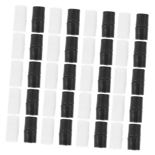 GARIOUANS 60 Stück Teiliges Kunststoff sicherheitsverschluss DIY Schmuck Armbänder und Halsketten Strapazierfähige Zugband verbindungsklemmen in Weiß und Schwarz für Bastelprojekte GARIOUANS 60 Stück Teiliges Kunststoff sicherheitsverschluss DIY Schmuck Armbänder und Halsketten Strapazierfähige Zugband verbindungsklemmen in Weiß und Schwarz für Bastelprojekte von GARIOUANS