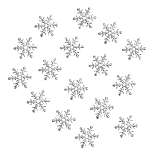 GARIOUANS 600 Stk. Teiliges Silbernes Schneeflocken Konfetti Einzigartiges Party Deko Zubehör Langlebiges Geruchloses Material für Weihnachten Silvester Festliche Tischdekoration GARIOUANS 600 Stk. Teiliges Silbernes Schneeflocken Konfetti Einzigartiges Party Deko Zubehör Langlebiges Geruchloses Material für Weihnachten Silvester Festliche Tischdekoration von GARIOUANS