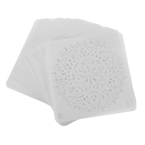 GARIOUANS 64 Stück Teiliges Mandala Schablonen Filigrane Malvorlagen aus Langlebigem Material Wiederverwendbar für DIY Wand Fliesen Steinmalerei Vielseitiges Malzubehör für Kreative GARIOUANS 64 Stück Teiliges Mandala Schablonen Filigrane Malvorlagen aus Langlebigem Material Wiederverwendbar für DIY Wand Fliesen Steinmalerei Vielseitiges Malzubehör für Kreative von GARIOUANS