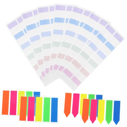 GARIOUANS 640Stücke Transparente Seitenmarkierungen Selbstklebende Index Tabs Beschreibbare Klebestreifen für Büro Schule und Haushalt Vielseitige Anmerkungsregisterkarten für Notizen GARIOUANS 640Stücke Transparente Seitenmarkierungen Selbstklebende Index Tabs Beschreibbare Klebestreifen für Büro Schule und Haushalt Vielseitige Anmerkungsregisterkarten für Notizen von GARIOUANS
