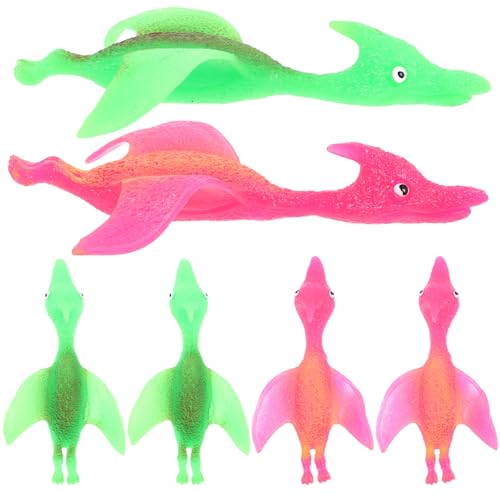 GARIOUANS 6Stücke Dinosaurier Finger Dehnbare für Stressabbau und Spaß für Drinnen und Draußen Mitgebsel für Geburtstagsfeiern Zufällige Farben GARIOUANS 6Stücke Dinosaurier Finger Dehnbare für Stressabbau und Spaß für Drinnen und Draußen Mitgebsel für Geburtstagsfeiern Zufällige Farben von GARIOUANS