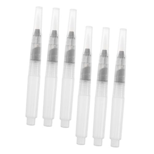 GARIOUANS 6Stücke Teiliges Wasserpinsel Stift Set Nachfüllbare Aquarell Pinselstifte für Kreative Malerei Wasserlösliche Buntstifte für Innen und Außenanwendungen für Skizzen von GARIOUANS