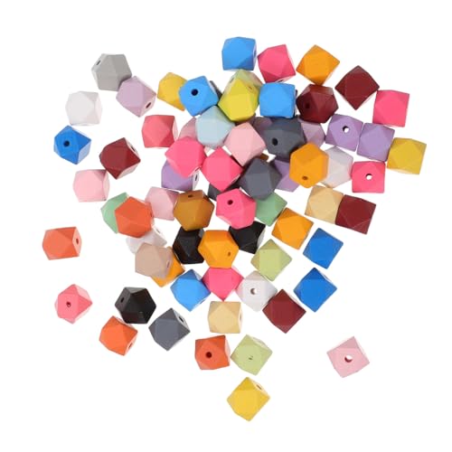 GARIOUANS 70 Stück Teiliges Bunter Geometrischer Achtkantiger Holzperlen mit Glatte Oberfläche Vielseitig für DIY Armbänder Halsketten und Kreative Schmuckherstellung für Bastelfreunde GARIOUANS 70 Stück Teiliges Bunter Geometrischer Achtkantiger Holzperlen mit Glatte Oberfläche Vielseitig für DIY Armbänder Halsketten und Kreative Schmuckherstellung für Bastelfreunde von GARIOUANS