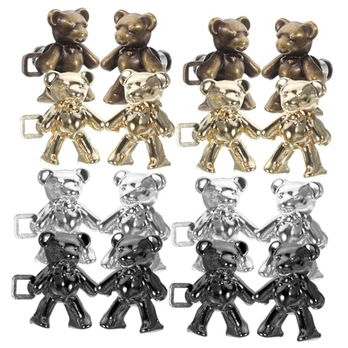 GARIOUANS 8 Paare Verstellbare Taillenknopf Ersatz Clips für Jeans Hosenbund Verkleinern Hüfteng Gürtel Alternative Ohne Nähen Abnehmbare Metallknöpfe für Damen Herren GARIOUANS 8 Paare Verstellbare Taillenknopf Ersatz Clips für Jeans Hosenbund Verkleinern Hüfteng Gürtel Alternative Ohne Nähen Abnehmbare Metallknöpfe für Damen Herren von GARIOUANS