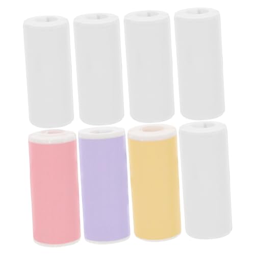 GARIOUANS 8 Rollen Teiliges Selbstklebendes Thermodrucker Etikettenpapier Mini Thermopapier Rollen Wasserfest Langlebig Klare Druckqualität Sichere Anwendung für Familienprojekte GARIOUANS 8 Rollen Teiliges Selbstklebendes Thermodrucker Etikettenpapier Mini Thermopapier Rollen Wasserfest Langlebig Klare Druckqualität Sichere Anwendung für Familienprojekte von GARIOUANS