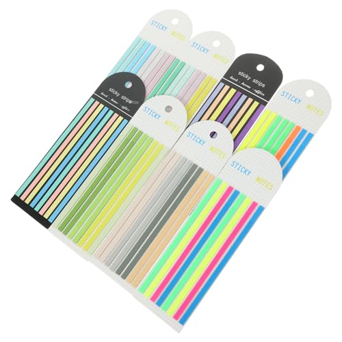 GARIOUANS 8 Sätze Teiliges Bunte Haftnotizen Tabs Wiederverwendbare Halbtransparente Seitenmarker für Notizen Seitenmarkierungen Vielseitig für Haushalt Büro Lesen und Studium Praktische GARIOUANS 8 Sätze Teiliges Bunte Haftnotizen Tabs Wiederverwendbare Halbtransparente Seitenmarker für Notizen Seitenmarkierungen Vielseitig für Haushalt Büro Lesen und Studium Praktische von GARIOUANS