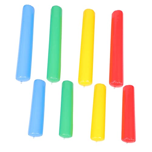 GARIOUANS 8 Stück Aufblasbare PVC Cheersticks für Partys Schulanfang und Konzerte Wiederverwendbar und Leicht für Fröhliche von GARIOUANS