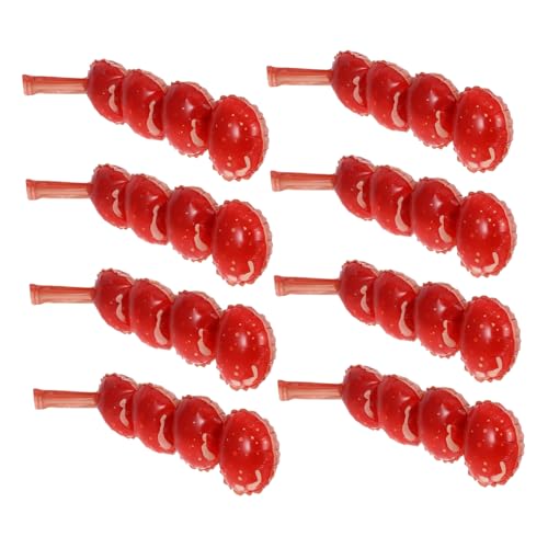 GARIOUANS 8 Stück Ballon-Requisiten Partyballon Kreative Luftballons Dekorationen für Snack-Partys Süßigkeiten-Ballon Snackballons für Mädchen Snack-Pe-Ballons Partygeschenk Sport von GARIOUANS