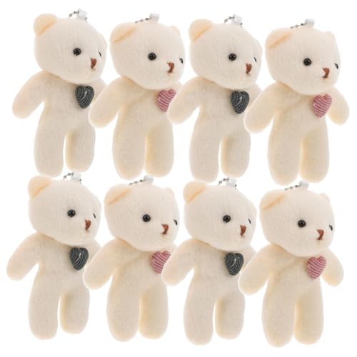 GARIOUANS 8 Stück Mini Plüsch Schlüsselanhänger Süße Herzform Geschenkidee für Valentinstag Abschlussfeier und Accessoire für Taschen und Rucksäcke GARIOUANS 8 Stück Mini Plüsch Schlüsselanhänger Süße Herzform Geschenkidee für Valentinstag Abschlussfeier und Accessoire für Taschen und Rucksäcke von GARIOUANS