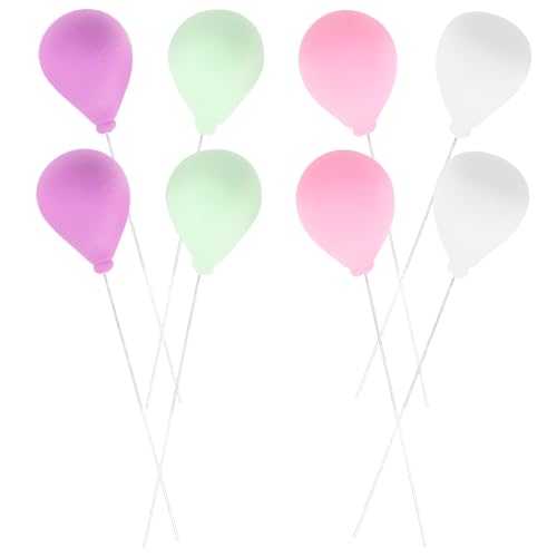 GARIOUANS 8 Stück Miniatur Luftballons und Ovale Dekorationen für Mini Gärten und Terrarien Puppenhaus Zubehör Zufällige Farbe GARIOUANS 8 Stück Miniatur Luftballons und Ovale Dekorationen für Mini Gärten und Terrarien Puppenhaus Zubehör Zufällige Farbe von GARIOUANS