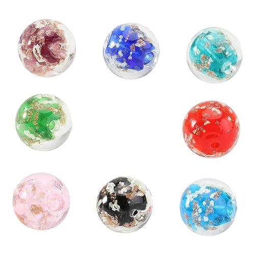 GARIOUANS 8 Stück Teiliges Glasperlen Farben Leuchtende Spacer Beads für DIY Schmuckherstellung Armbänder Halsketten Ohrringe Bastelperlen Zubehör GARIOUANS 8 Stück Teiliges Glasperlen Farben Leuchtende Spacer Beads für DIY Schmuckherstellung Armbänder Halsketten Ohrringe Bastelperlen Zubehör von GARIOUANS