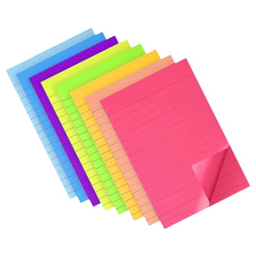 GARIOUANS 8 Stück Teiliges Kleine Haftnotizen mit Praktische Ablösbare Memo Sticker in Neonfarben Selbstklebende Notizblöcke für Büro Schule Zuhause Vielseitig Einsetzbar Tragbar und GARIOUANS 8 Stück Teiliges Kleine Haftnotizen mit Praktische Ablösbare Memo Sticker in Neonfarben Selbstklebende Notizblöcke für Büro Schule Zuhause Vielseitig Einsetzbar Tragbar und von GARIOUANS