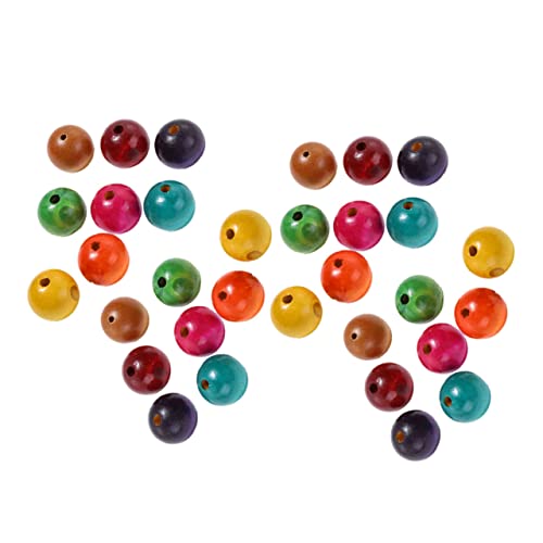 GARIOUANS 800 Stück Bunte Holzperlen Rund mit Natürliche DIY Schmuckperlen für Mädchen Basteln Kreative Perlen zum Auffädeln und Heimdekoration ca Packung GARIOUANS 800 Stück Bunte Holzperlen Rund mit Natürliche DIY Schmuckperlen für Mädchen Basteln Kreative Perlen zum Auffädeln und Heimdekoration ca Packung von GARIOUANS