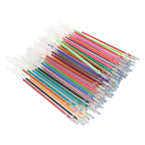 GARIOUANS 84 Stück Teiliges Bunte Gelminen Stiftminen mit Glitzernder Tinte Nachfüllbare Gelstifte für Büro Schule und Scrapbooking Leichte Auslaufsichere Kugelschreiber Ersatzminen für GARIOUANS 84 Stück Teiliges Bunte Gelminen Stiftminen mit Glitzernder Tinte Nachfüllbare Gelstifte für Büro Schule und Scrapbooking Leichte Auslaufsichere Kugelschreiber Ersatzminen für von GARIOUANS