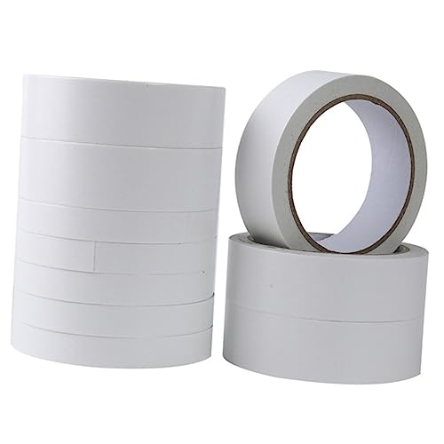 GARIOUANS 9 Rollen Doppelseitiges Klebeband Transparent Stark Haftend Extra Dünn DIY Basteln Scrapbooking Klebeband für Büro Geschenkverpackung Breit GARIOUANS 9 Rollen Doppelseitiges Klebeband Transparent Stark Haftend Extra Dünn DIY Basteln Scrapbooking Klebeband für Büro Geschenkverpackung Breit von GARIOUANS