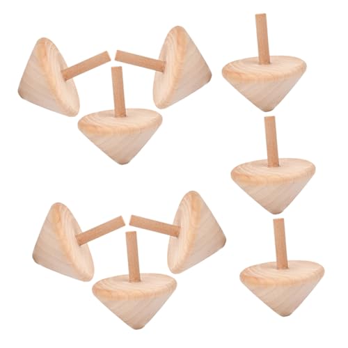 GARIOUANS 9 Stück Kreiselspielzeug Aus Holz Aus Holz Kinderkreisel Handgefertigte Holzplatten Fiesta Holzkreisel Gyro - Fiesta-holzplatten Oben Beige Hölzern GARIOUANS 9 Stück Kreiselspielzeug Aus Holz Aus Holz Kinderkreisel Handgefertigte Holzplatten Fiesta Holzkreisel Gyro - Fiesta-holzplatten Oben Beige Hölzern von GARIOUANS