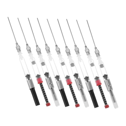 GARIOUANS 9 Stück Teiliges Set Füllfederhalter Tintenabsorber Effizientes Nachfüllwerkzeug Kompatibel mit Europäischen Standardkalibern Tragbar für Büro Studium und Künstlerische Nutzung GARIOUANS 9 Stück Teiliges Set Füllfederhalter Tintenabsorber Effizientes Nachfüllwerkzeug Kompatibel mit Europäischen Standardkalibern Tragbar für Büro Studium und Künstlerische Nutzung von GARIOUANS