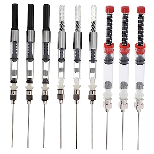 GARIOUANS 9Stücke Teiliges Füllfederhalter Tintenabsorber Einfache Tintenauffüllhilfe für Europäische Standard Füller und Praktisch Langlebig GARIOUANS 9Stücke Teiliges Füllfederhalter Tintenabsorber Einfache Tintenauffüllhilfe für Europäische Standard Füller und Praktisch Langlebig von GARIOUANS