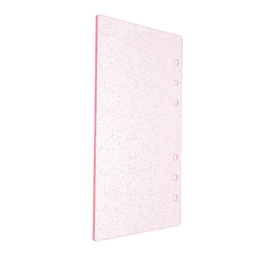 GARIOUANS A6-acryl-bindereinband Mit Glitzerndem 6-loch-notizbuch- Und Planereinband Zum Budgetieren, Journaling Und Organisieren Von Schul- Und Büromaterialien von GARIOUANS